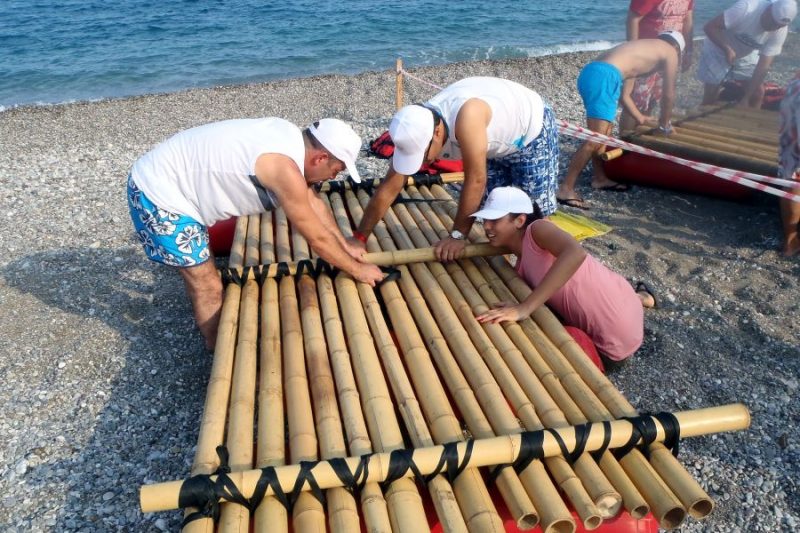 Bambu Sal Yapımı